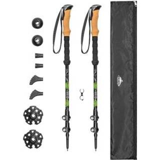 Cascade Mountain Tech Trekking Poles - Aluminium Vandring af vandrest?nger med justerbare l?se, der kan udvides til 54 """" (s?t af 2) gr?nt