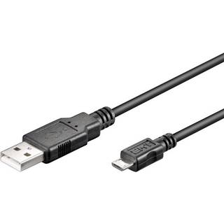 Pro USB-A <-> USB Micro-B - 0.6m - Sort