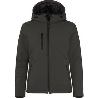 Clique 20953 Padded Hoody Softshell Lady / Hættetrøje Dark Grey 2XL