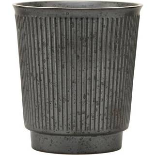 House Doctor Berica Krus 26 Cl - Kaffekopper Stentøj Sort - 206260031