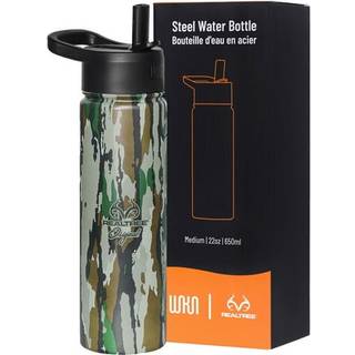 Wildkin Realtree Original 22oz børn Vandflaske-Lækagefast vakuumsisoleret holdbar let rensning