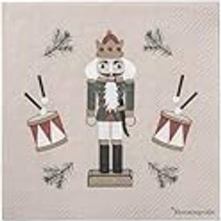 Bloomingville Jolly papirserviet 25x25 cm 20-pak Multi