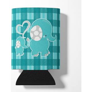 """" Caroline's Treasures Plaid Momma & Baby Elephant Can eller Bottle Hugger kan hugger flerfarvet """"