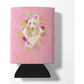 """" Caroline's Treasures CK4209CC Spinone Italiano Pink Flowers kan eller flaske Hugger Kold-bjælke-Koozies 12 oz multicolor """"