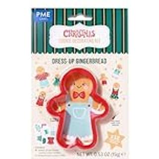 Dress-up Gingerbread Kit - Udstikker/Vaffelpapir, PME - BEDST FØR 07/25
