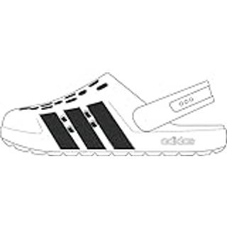 Adilette Træsko 2.0 - Cloud White / Core Black / Cloud White - 47