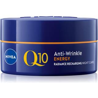NIVEA Q10 Anti-Wrinkle Energy Hud energigivende natcreme med anti-rynkeeffekt 50 ml - 50 ml