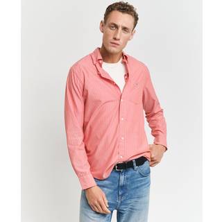 GANT Herre Regular fit klassisk stribet poplin-skjorte (XL)