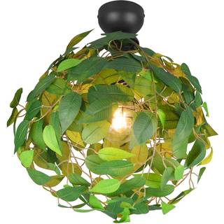 Bohemian plafondlamp groen - Leavy