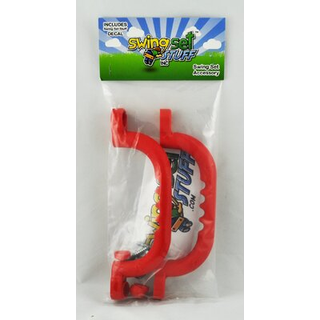 Swing Set Stuff Playground h?ndtag med SSS Logo Sticker Red 10 """"