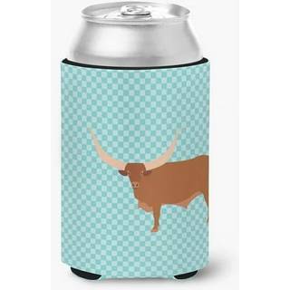 """" Caroline's Treasures Ankole-Watusu Cow Blue Check Dekorativ kan hugger flerfarvet """"