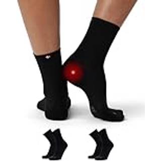 PLANTAR FASCIITIS SOCKS - Black / 43-47 / 2-Pack
