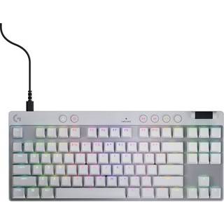 Logitech G PRO X TKL - Logitech Magnetic Analog - Linear - Gaming Tastatur - Uden Numpad - Nordisk - Hvid