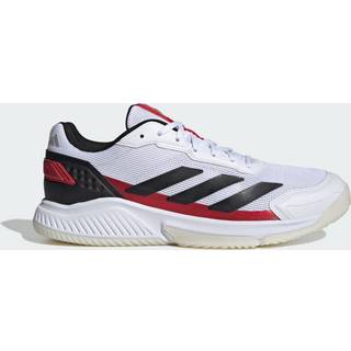 Courtquick Padel sko - Cloud White / Core Black / Lucid Red - 48