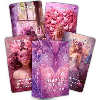 Empathsoul Love Oracle Cards Livsforhold Oracle Deck Soulmates og Twin Flames Oracle Cards For Beginners En portal til en verden, hvor kærlighede