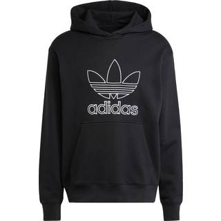 Adicolor Outline Trefoil hættetrøje - Black - XS