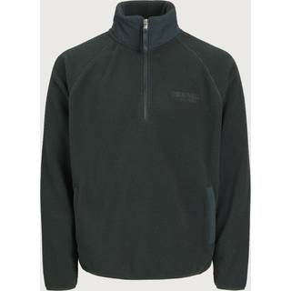 Ensfarvet Fleecesweatshirt