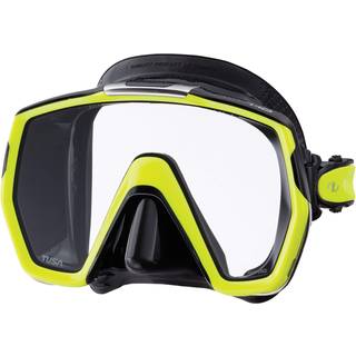 TUSA M-1001 Freedom HD Scuba Diving Mask Sort/Flash Gul