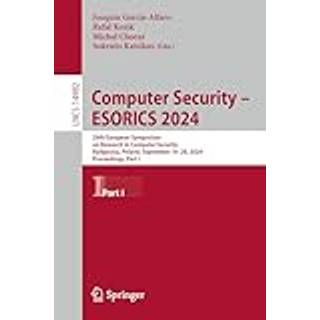 Computer Security – ESORICS 2024