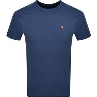 Farah Farah Blue Danny Short Sleeve T-Shirt