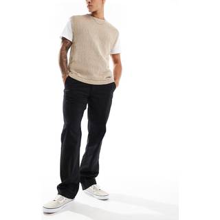 Vans - Authentic Chino Relaxed Trousers, Man, Black, Size: 29 - Black - 29