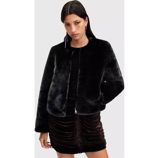 Allsaints Florence Faux Fur FrakkerStor
