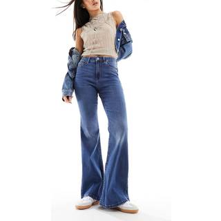 Onlrose Høj Talje Flared Fit Jeans - M/34