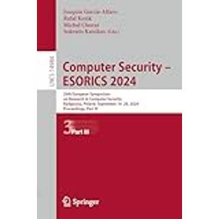 Computer Security – ESORICS 2024