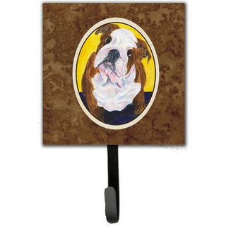 """" Caroline's Treasures SS8415SH4 English Bulldog Leash Holder eller Key Hook Small Multicolor """"