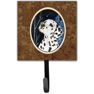 """" Caroline's Treasures SS8370SH4 Starry Night Dalmatian Leash Holder eller Key Hook Small Multicolor """"