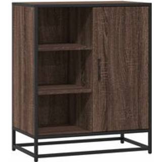 skænk 62x35x76 cm konstrueret træ brun egetræsfarve