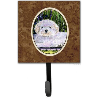 """" Caroline's Treasures SS8430SH4 Coton de Tulear Leash Holder eller Key Hook Small Multicolor """"