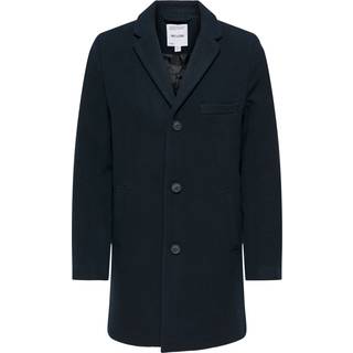 ONLY & SONS JAYLON WOOL COAT OTW Dark Navy
