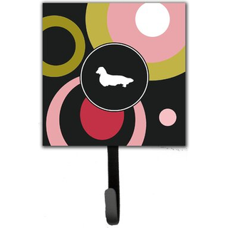 """" Caroline's Treasures KJ1132SH4 Dachshund Leash Holder eller Key Hook Small Multicolor """"