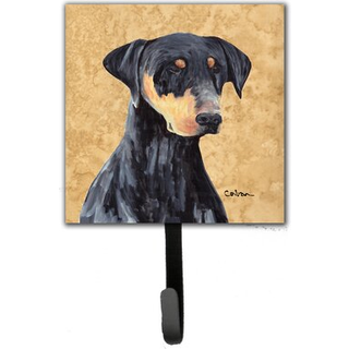 """" Caroline's Treasures SC9126SH4 Doberman Leash Holder eller Key Hook Small Multicolor """"