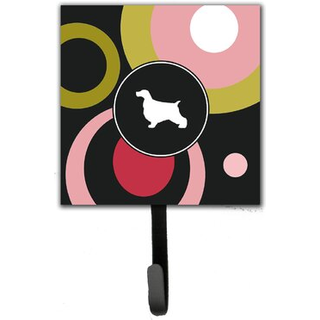 """" Caroline's Treasures KJ1026SH4 Cocker Spaniel Leash Holder eller Key Hook Small Multicolor """"