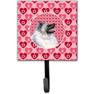 """" Caroline's Treasures SS4488SH4 Keeshond Leash eller Key Holder Small Multicolor """"