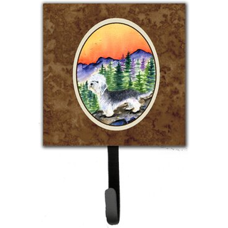 """" Caroline's Treasures SS8222SH4 Dandie Dinmont Terrier Leash Holder eller Key Hook Small Multicolor """"