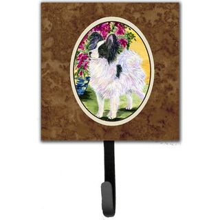 """" Caroline's Treasures SS8477SH4 Papillion Leash Holder eller Key Hook Small Multicolor """"