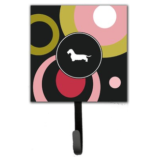 """" Caroline's Treasures KJ1133SH4 Dachshund Leash Holder eller Key Hook Small Multicolor """"