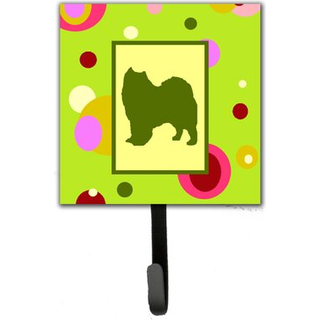 """" Caroline's Treasures CK1093SH4 Samoyed Leash Holder eller Key Hook Small Multicolor """"