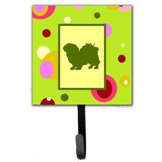 """" Caroline's Treasures CK1152SH4 Tibetan Spaniel Leash Holder eller Key Hook Small Multicolor """"