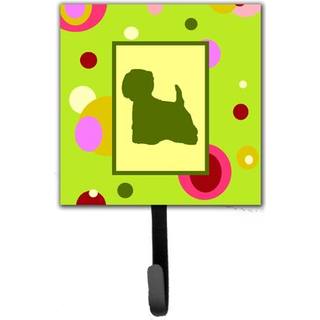 """" Caroline's Treasures CK1065SH4 Westie Leash Holder eller Key Hook Small Multicolor """"