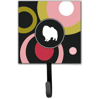 """" Caroline's Treasures KJ1137SH4 Keeshond Leash Holder eller Key Hook Small Multicolor """"