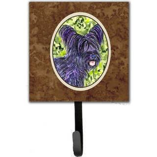 """" Caroline's Treasures SS8718SH4 Skye Terrier Leash Holder eller Key Hook Small Multicolor """"