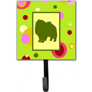 """" Caroline's Treasures CK1137SH4 Keeshond Leash Holder eller Key Hook Small Multicolor """"