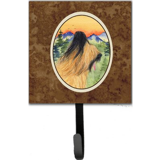 """" Caroline's Treasures SS8318SH4 Briard Leash Holder eller Key Hook Small Multicolor """"