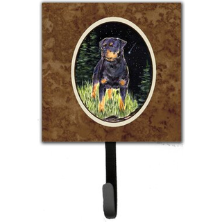 """" Caroline's Treasures SS8475SH4 Starry Night Rottweiler Leash Holder eller Key Hook Small Multicolor """"