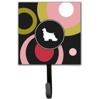 """" Caroline's Treasures KJ1022SH4 Cocker Spaniel Leash Holder eller Key Hook Small Multicolor """"