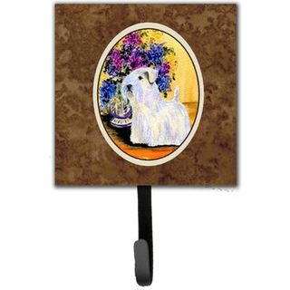 """" Caroline's Treasures SS8307SH4 Sealyham Terrier Leash Holder eller Key Hook Small Multicolor """"